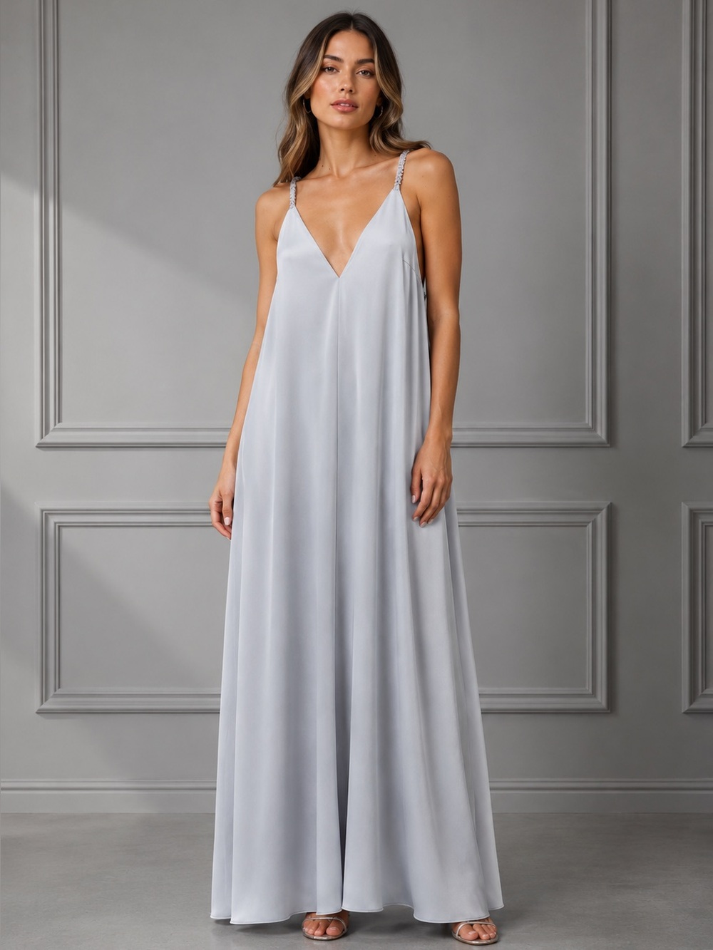 SIGNIFICANT OTHER ABBEY TRAPEZE MAXI DRESS Size 12 B1022